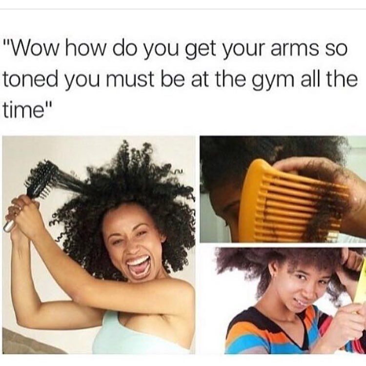 naturalbornhats's tweet photo. Lol a little bit of both πͺπΎ#naturalhair #hair #detangle #washday #widetoothcomb #gym #struβ¦ https://t.co/WujzMV19ZZ https://t.co/wYfcvCr8lS
