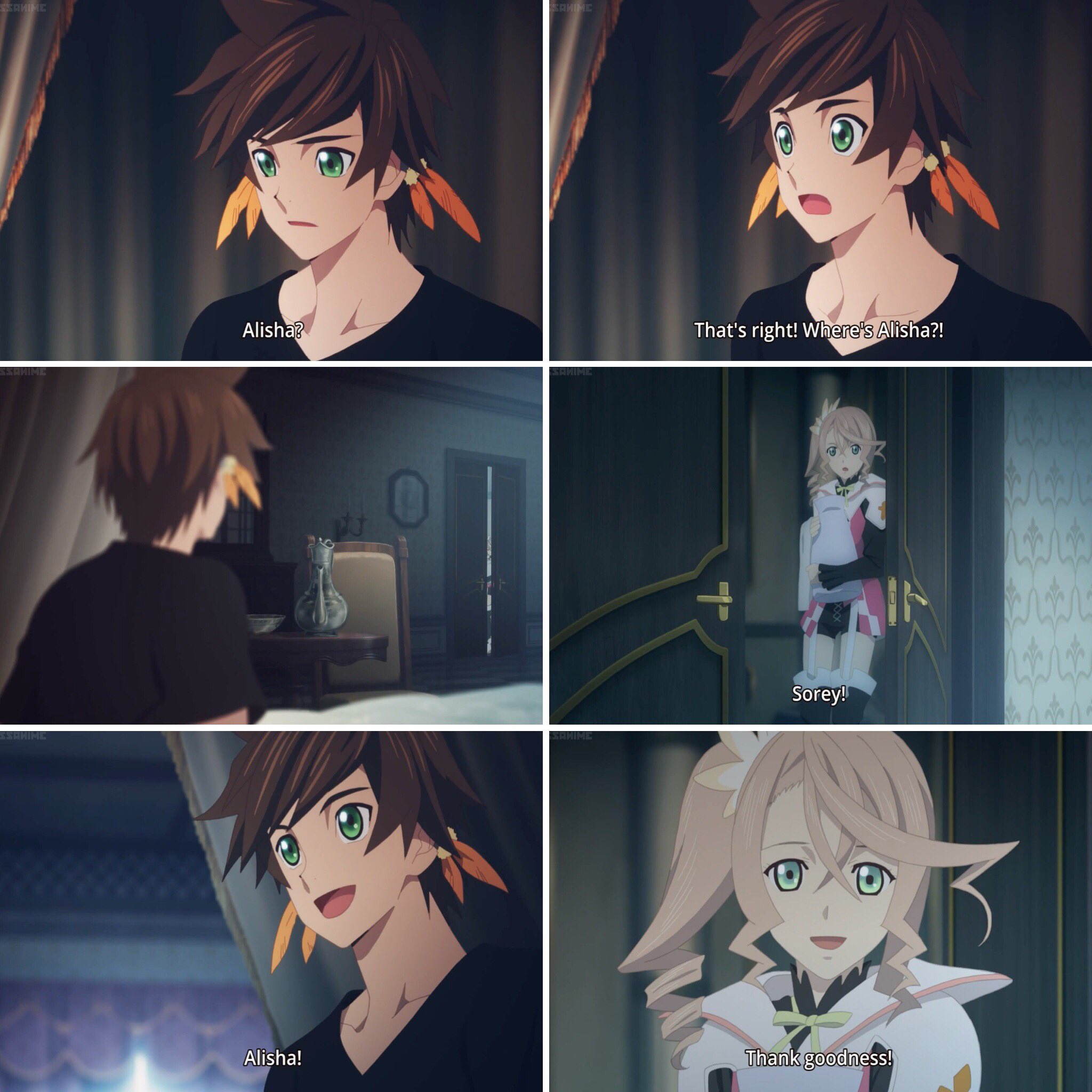 anime scenes 💕 on X: Sorey and Alisha (Tales of Zesteria the X)   / X