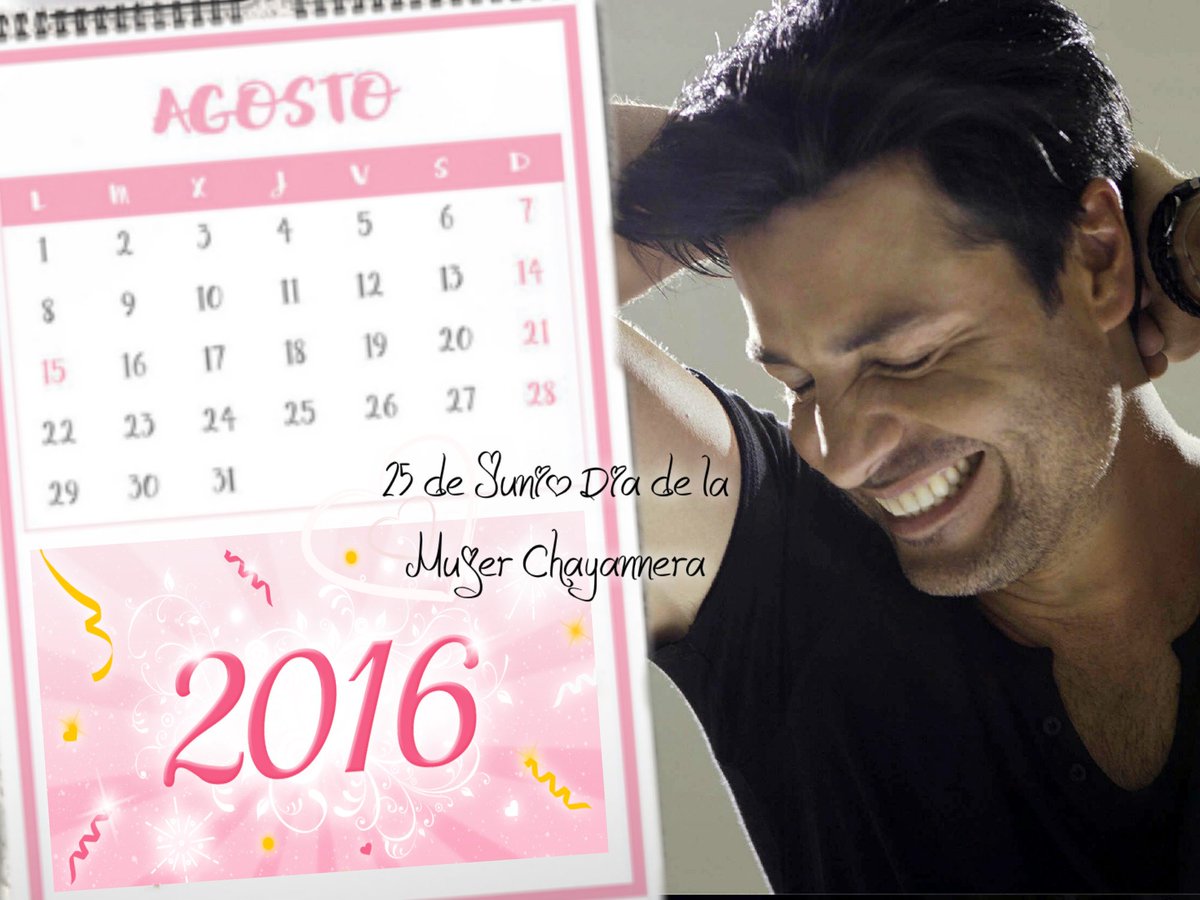 25JunioDiaMC's tweet photo. Agosto...excelente mes para todas!!! @CHAYANNEMUSIC @KarlaArrecis https://t.co/wSk5upFjws