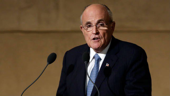 thehill's tweet photo. Giuliani: McCain only condemned Trump because he's worried about reelection https://t.co/puluowoGZT https://t.co/7Novy7xoEg