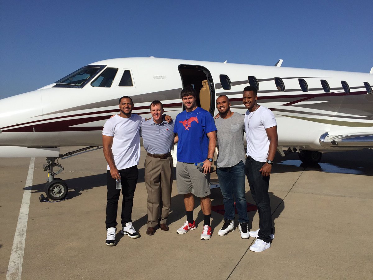 StatusJet's tweet photo. Starting the @SMU_Football season off with a trip up to the @American_Conf Media Day #StatusJet #PonyUp #PonyUpTempo https://t.co/AQwUlPfDeZ