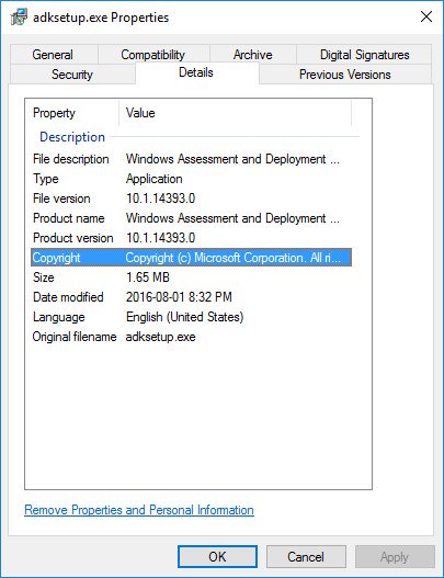 yplavonil's tweet photo. Windows ADK 10.1.14393.0 RTM (1607) https://t.co/89wWMGcnp3 #windows10 #ConfigMgr #mdt2013 https://t.co/i5OYVaUbpi