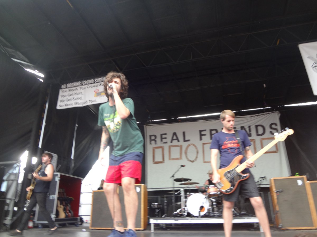 NealOseland's tweet photo. Tay met Kyle and was a happy person.I was front row for @realfriendsband and happiest Dad in Denver. So good, so fun https://t.co/vC4CSKyLpB