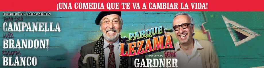 fansdelteatro's tweet photo. De Miércoles a Domingo en el Liceo, Luis Brandoni y Eduardo Blanco visitan @Parque_Lezama.Dirección: @juancampanella https://t.co/RVuHtDczx1