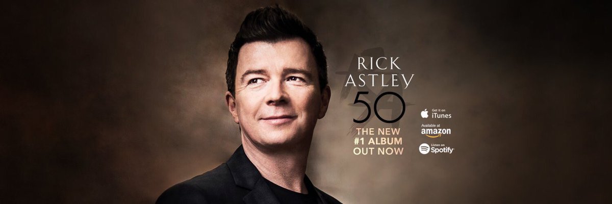 macleanchelle's tweet photo. #CheckOot #Buy #Amazon #Itunes get on #Spotify #RickAstley50 1st #Fave #Solo #Musician follow him @rickastley π#FB https://t.co/Q0ewH0hyUT