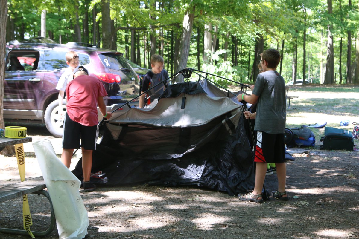 KingdomBound's tweet photo. Camping takes teamwork! #KB30
More photos coming soon! https://t.co/irL85E3nWw