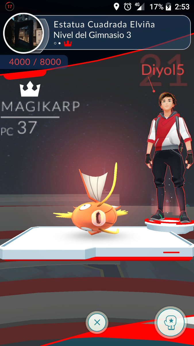 diyol5's tweet photo. Conquista dura...muy dura, pero mereció la pena la recompensa @WiflyGold @PokemonGoCORU jajaj https://t.co/HhCZ6i3jFw