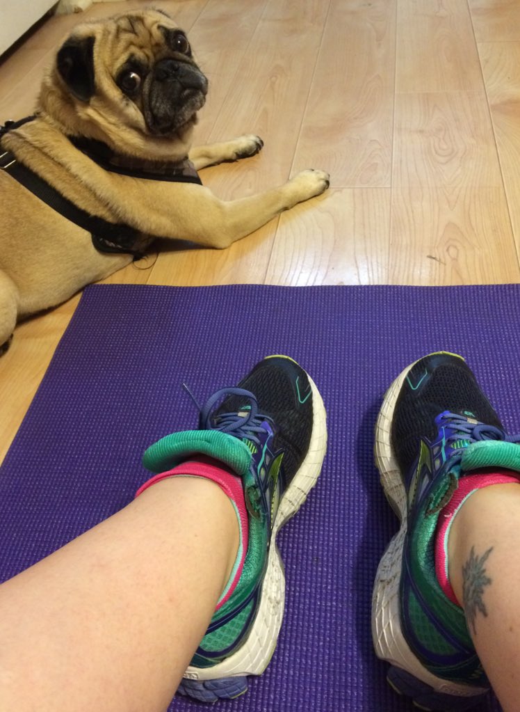 bef247's tweet image. Today was day 1 of the #cityfitgirls #runstreak! I ran a mile and did day 1 of the ab challenge from BGR. #cfgstreak