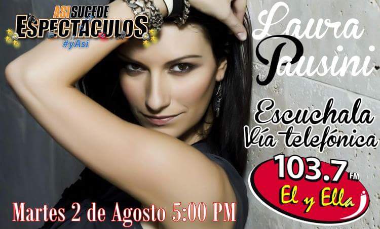 1037elyella's tweet photo. @LauraPausini @1037elyella @lobocid https://t.co/zGTjwpKFnA