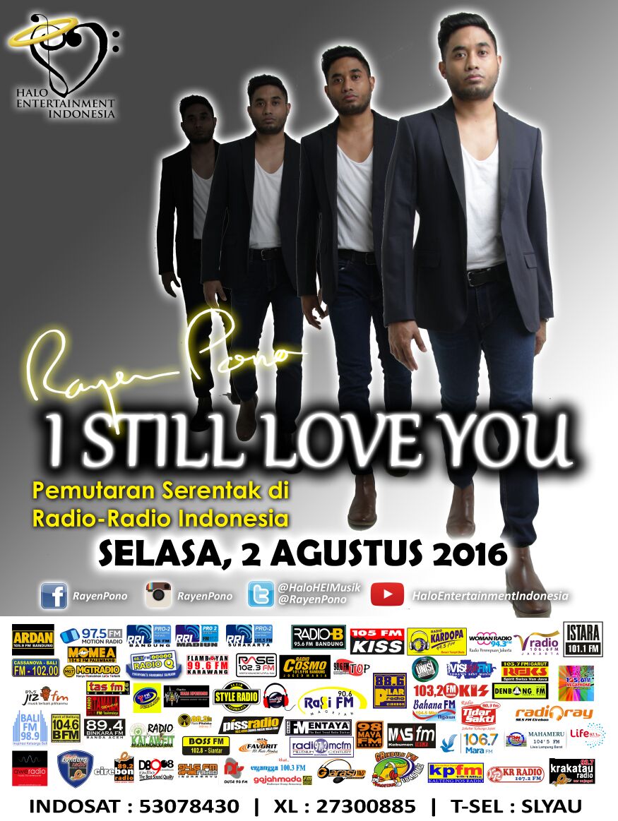 #ProspekPagi #Pemutaranserentak <a href="/RayenPono/">Rayen Pono</a> - I Still Love You  <a href="/HaloHEImusik/">Halo Entertainment</a>   <a href="/dwisilver/">Dwi Cahyana</a> MD : <a href="/dhika_mcfm/">Dhika Resta</a>