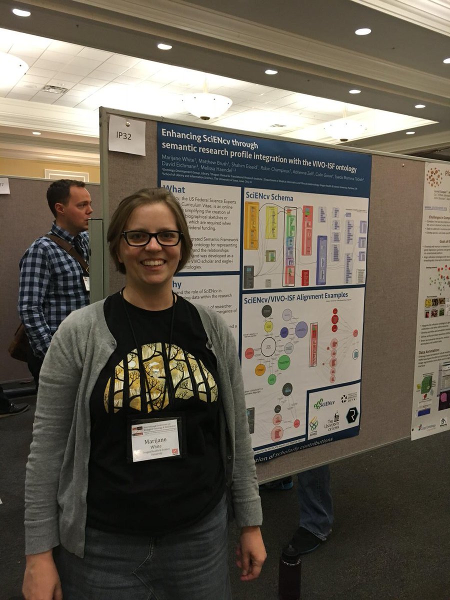 marijaneWhite's tweet photo. It's me and my first poster! #ICBO2016 https://t.co/5Bt7uB6MNV