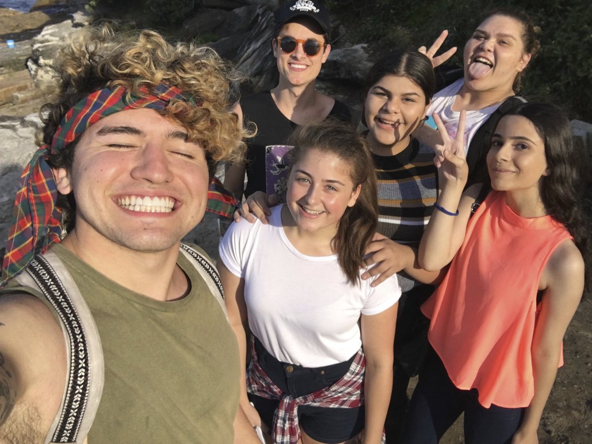 Kayleighbealeee's tweet photo. i pray that Bondi Squad is going to be reunited next month x I've missed them too much x #KnJTakeAustralia https://t.co/F2ejDzRQGx