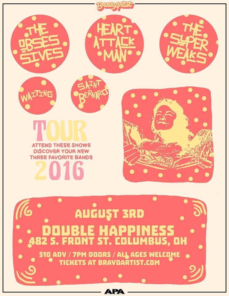Columbus friends come hang @ double happiness Wednesday.
Hit us up for tickets