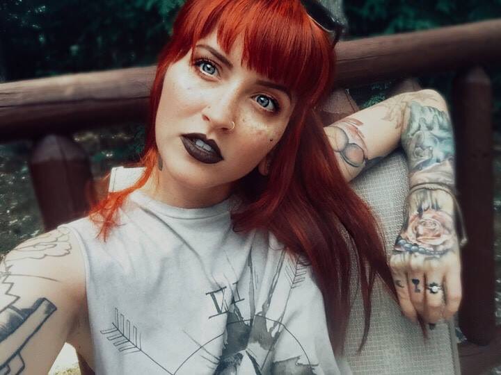 thevagrantkey's tweet photo. Tattooed and Self Employed. My queen and business woman @photos_by_jenny #nationalgirlfriendday #worldconquerer https://t.co/vdNDVLRmRV