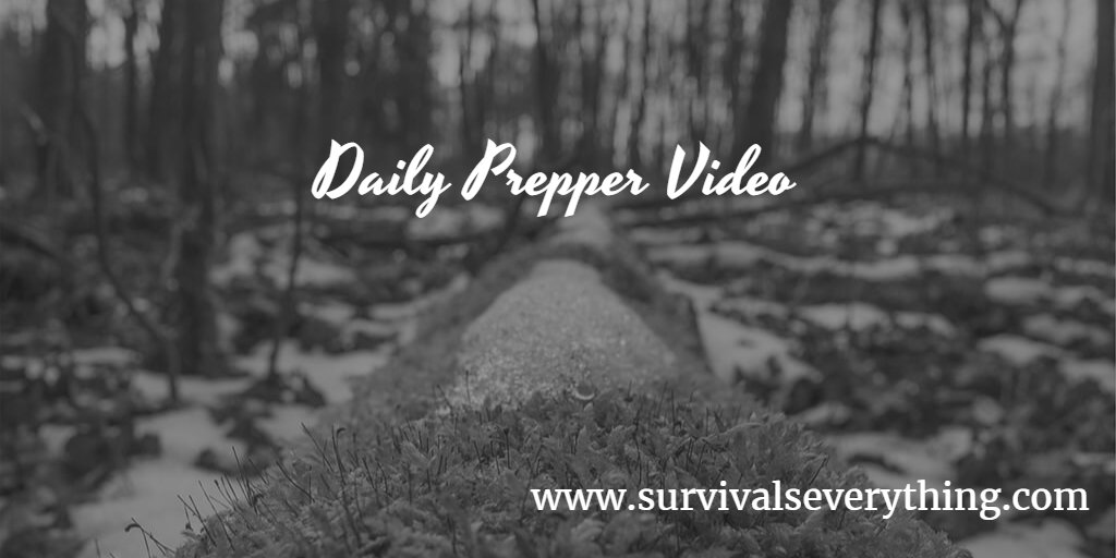 surviverything's tweet photo. Today's Daily Video
https://t.co/0d3l12G63U

#preppertalk #preppers #prepperSE https://t.co/9zMWUyR2uM