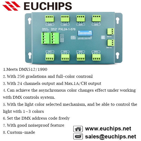 leddimmer's tweet image. 1A 24ch 12-24VDC 288~576W DIP Switch constant voltage dmx decoder PXL24-1-576
#dmxdecoder
euchips.net/news/led-dimma…