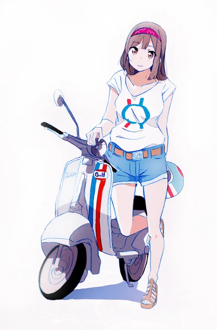 ベスパに乗って出かけたい #vespa 
