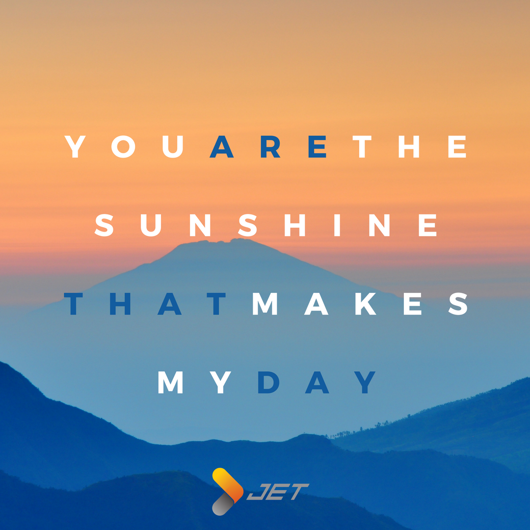 JETIndonesia's tweet photo. Good Morning, JETsetters! Don't forget to smile and have a good day ahead. https://t.co/AwdfS5rA0n