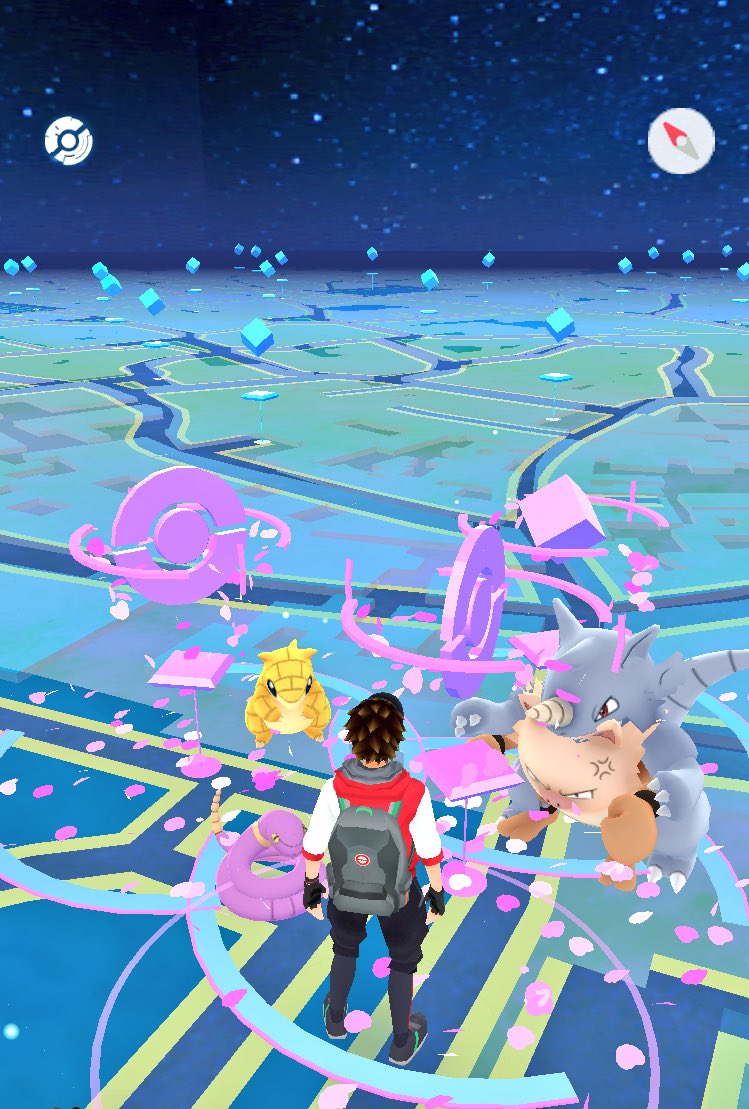 PokemonGoNews2's tweet photo. Rhydon ❤️ Primeape #PokemonGo https://t.co/aQar7RSB9o