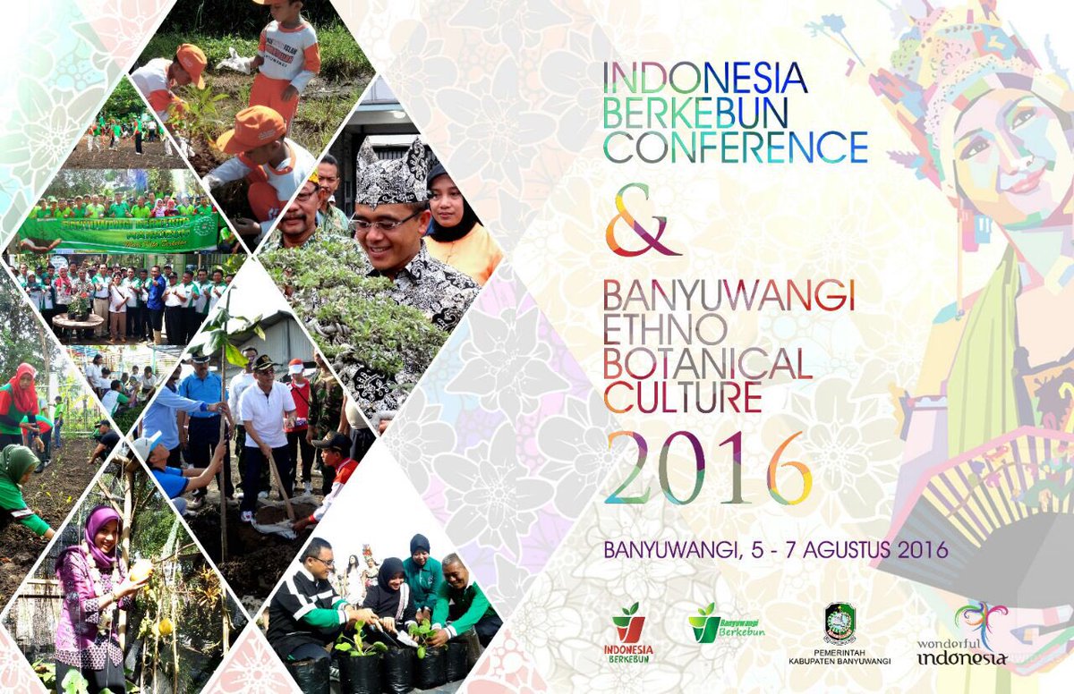 PLBBerkebun's tweet photo. Setelah Sukses di Solo tahun 2011, Bali 2013, dan Makasar 2014 #IdConference tahun ini di laksanakan di #banyuwangi https://t.co/xJwxdnqaW2