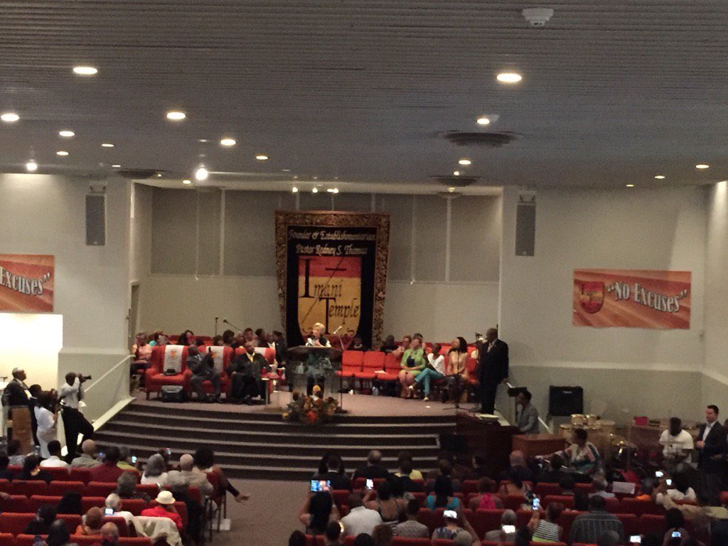 Hillary Clinton still struggling to bring people to her rallies