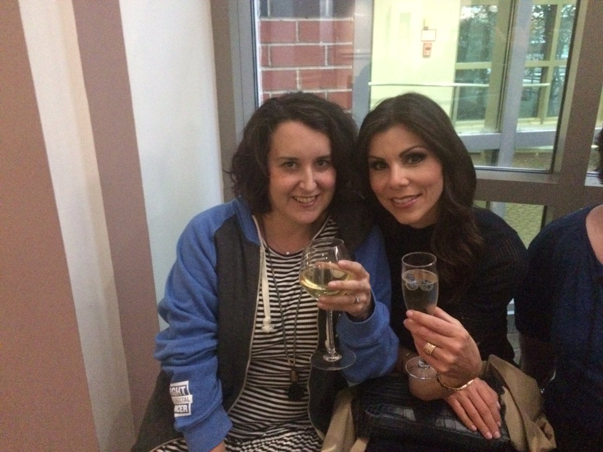 1stKillUrTV's tweet photo. Thank you, @HeatherDubrow, for taking the time to chat with me during your work with @FightCRC! You're amazing! https://t.co/6M2GJO7JzL