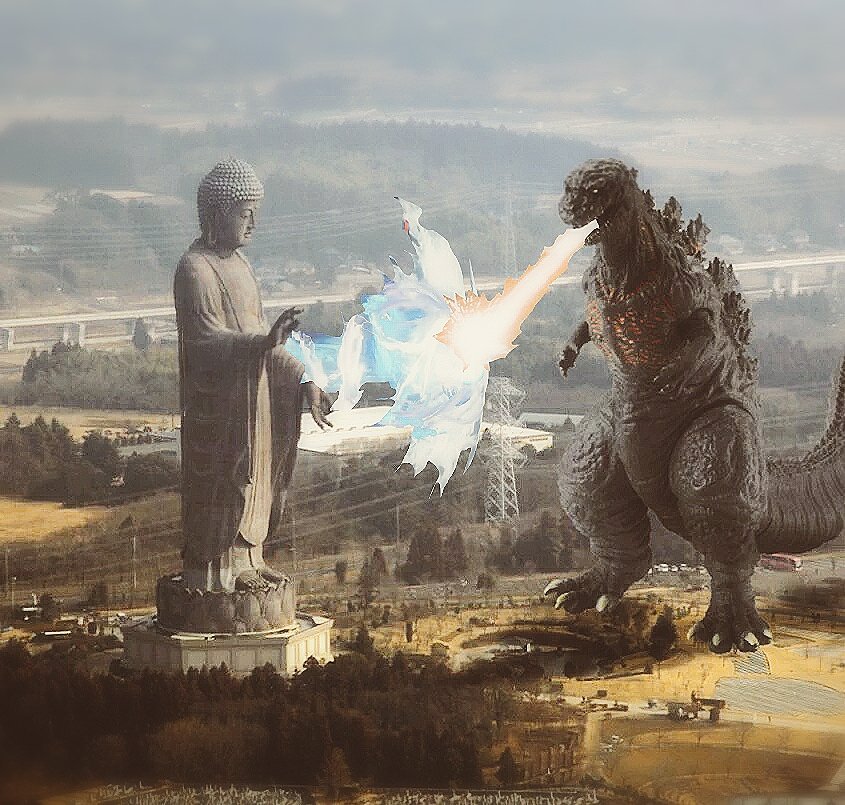 シン ゴジラ Vs 牛久大仏 Togetter シン ゴジラ Vs 牛久大仏 Togetter