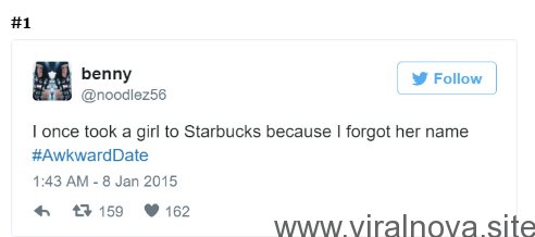 viralnova2015's tweet photo. 7 Tweets about Worst First Dates - https://t.co/8C8nZTYtH9 https://t.co/SKtASLC6IN