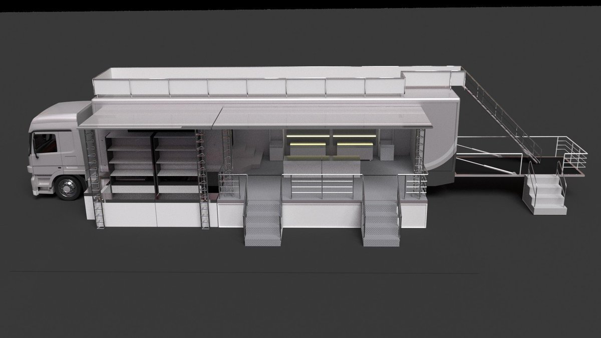 Promotrail's tweet image. PromoTrailer1 multifunctioneel inzetbaar voor al uw evenementen!
Wij maken graag uw 3D ontwerp op maat.