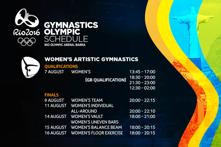 BritGymnastics's tweet photo. Start planning your days around the Olympic #gymnastics! Competition starts Sat! Don't miss it! #goTeamGBgymnasts https://t.co/oNvd9xIQoR