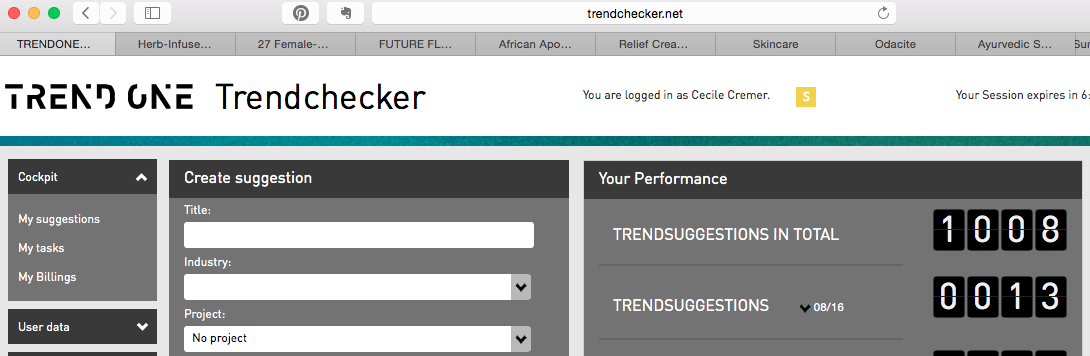 TAKEaCiCi's tweet photo. Let's start this day with a #trend #milestone,1000 trendspottings for @trendone are a fact as of today! #trendsignal https://t.co/gFceACeWxk