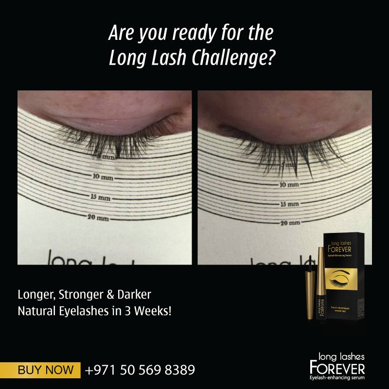Long Lashes Forever llf uae X