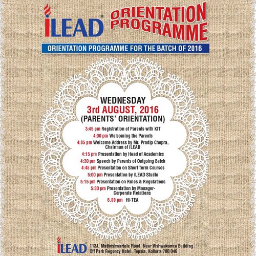 iLEADIndia's tweet image. Are you ready for the #ParentsOrientationProgram 
Here is the programme summary for tommorow!
#ParentsAlert