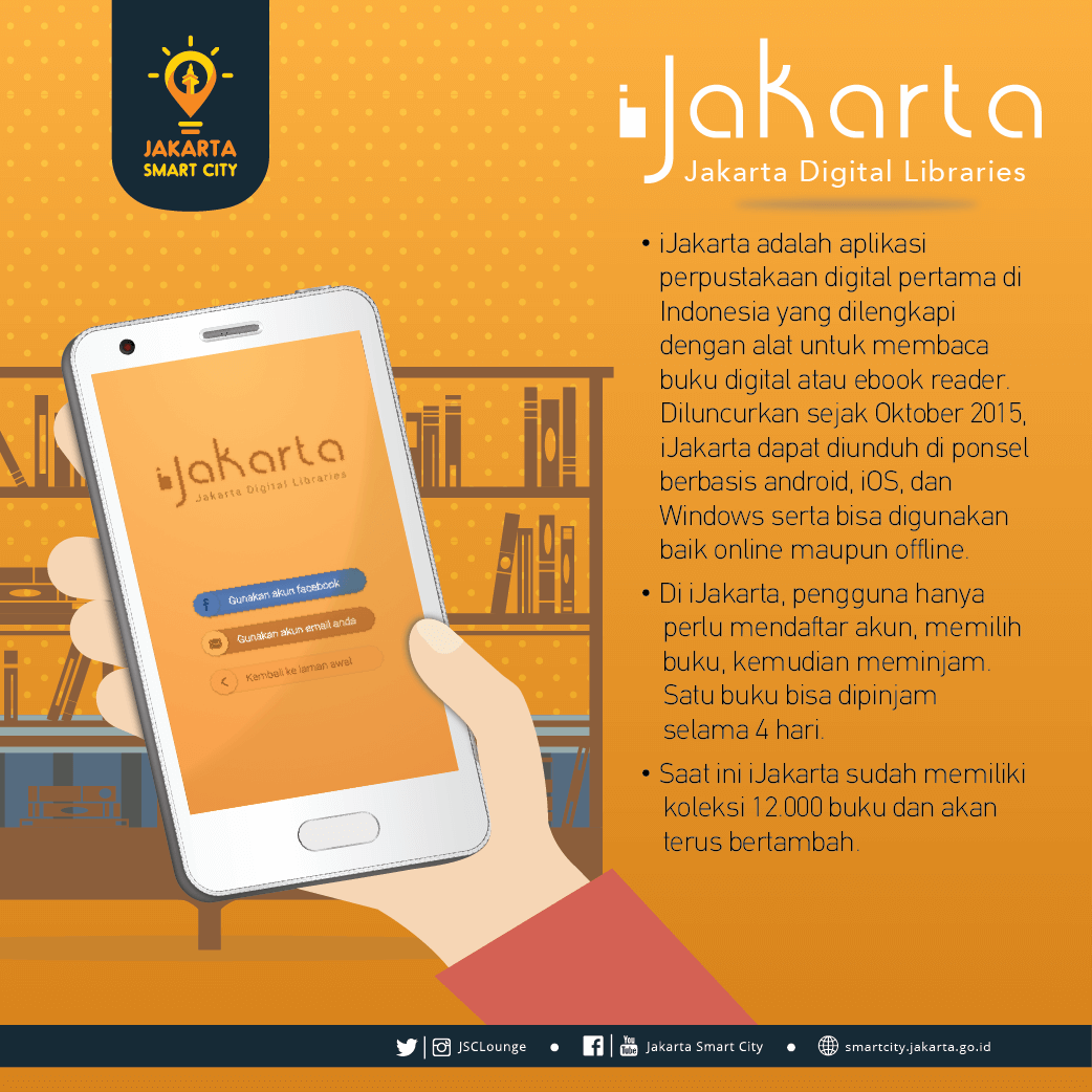 DKIJakarta's tweet photo. Isi waktu luang Anda dengan membaca karena sekarang membaca semakin mudah dengan aplikasi iJakarta https://t.co/YA0ZmeQbbX