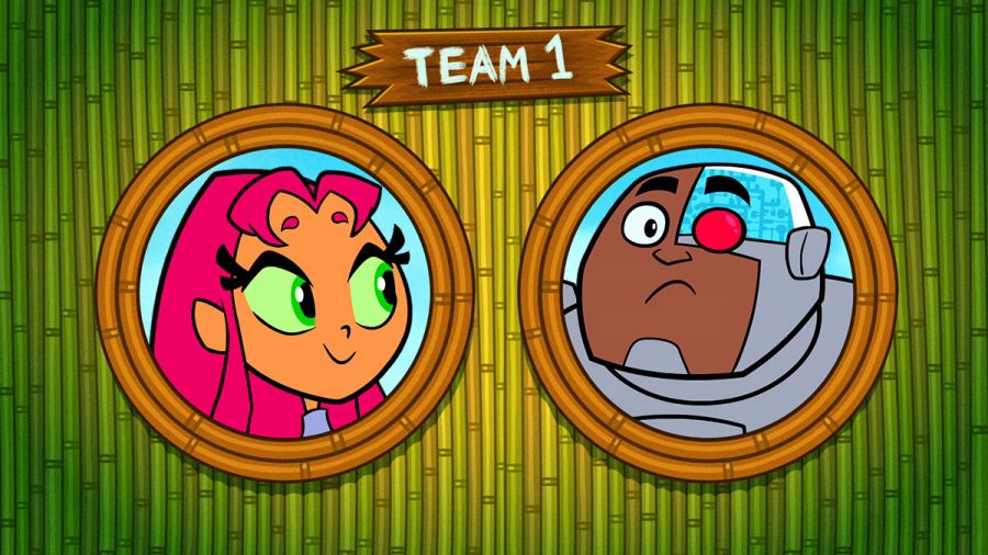 TitansGoWiki's tweet photo. 2nd episode of Island Adventures, "Pure Protein": Titans compete &amp; then chased by Alien Hunter. Which team are you? https://t.co/6FArgGweot