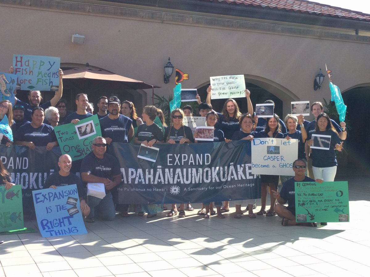 mattfishrand's tweet photo. Amazing support to #expandpmnm #GoBigObama expand Papahanamokuakea! https://t.co/cpBzEFsey2