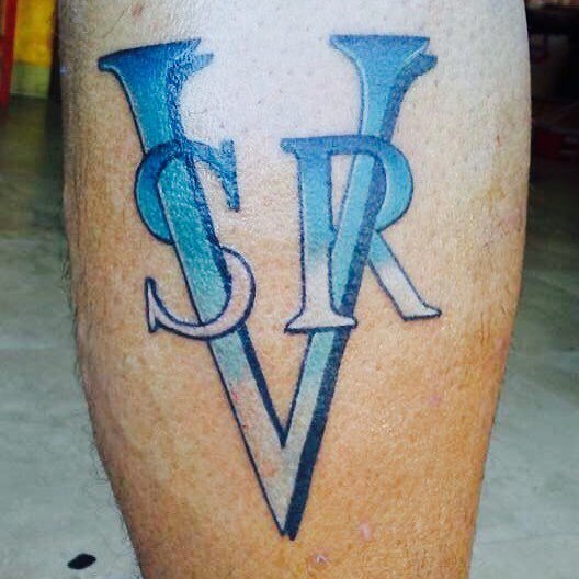 SRV tattoo