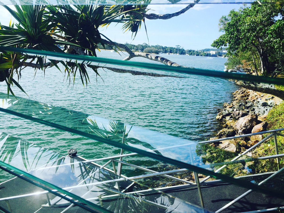 luxenoosa's tweet photo. The reflection when dining in paradise. #rickysnoosa #luxenoosa #uniqueexperience #finedining #longlunch #visitnoosa https://t.co/wpGummf1Wf