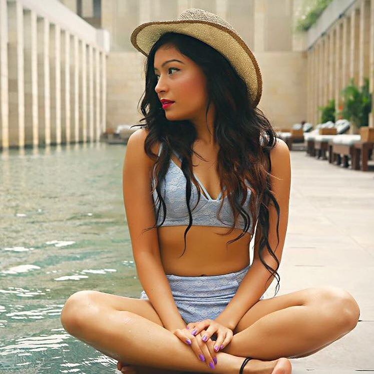 #WanderingforWellness blogger <a href="/jiasingh19/">Jia Singh| Wandering for Wellness</a> wearing <a href="/Flirtatious_ind/">#ClintonCorruption</a> swimwear at #TheLodhiNewDelhi
