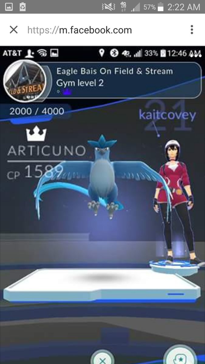 RareTheLegend's tweet photo. @OMGitsAliA Have you heard of this rare glitch of people getting Articuno? She has it but Idk if its fake! https://t.co/EdUmQxozSL