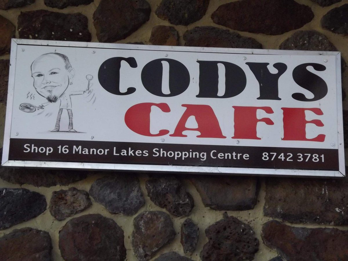 chefmancodys's tweet photo. Codys cafe manor lakes 
#codyscafe 
Insta #codys_cafe #chefmancody
#cafe #scorpionburger https://t.co/awXuXtHlAt