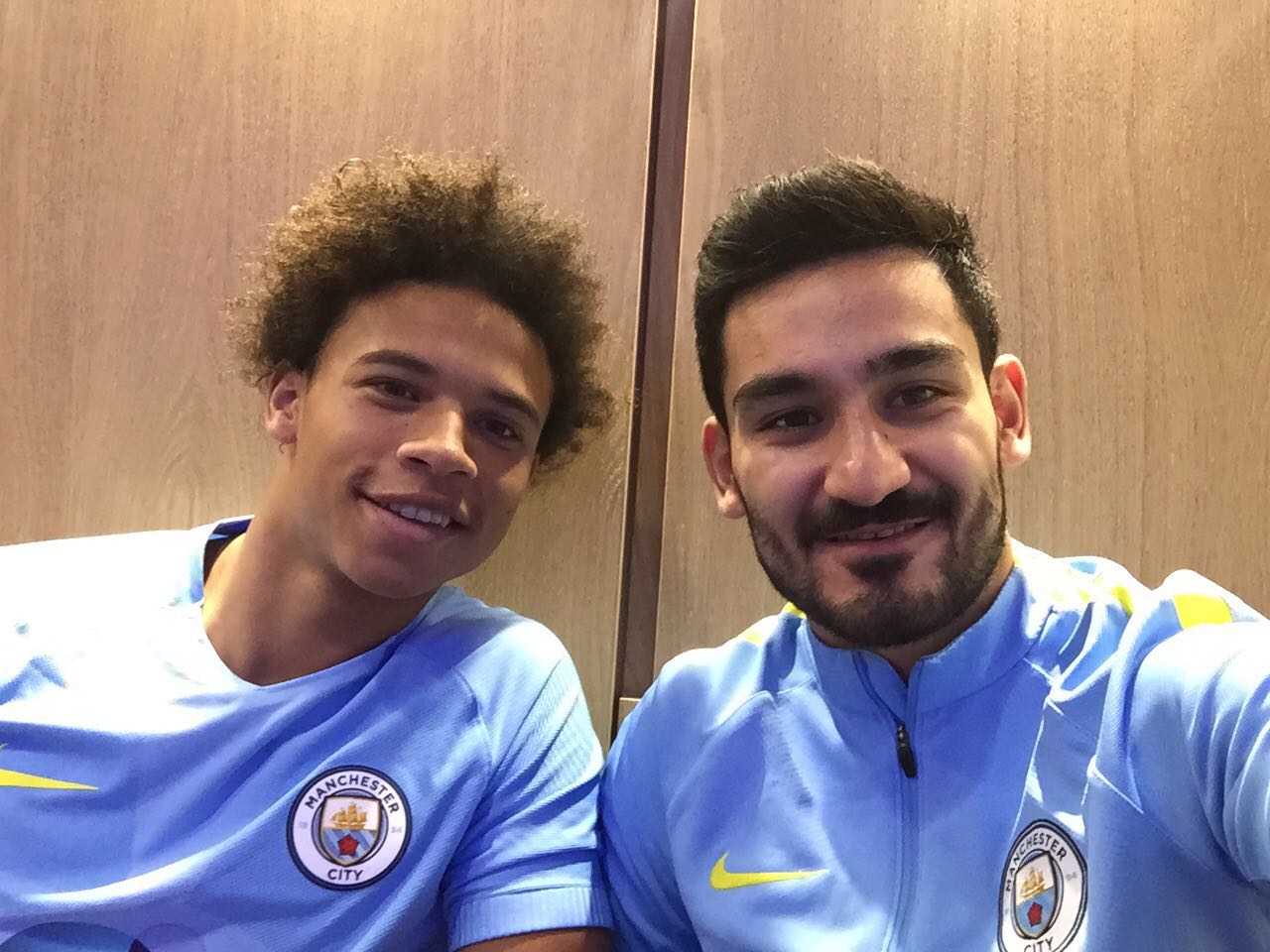 Ilkay Gundogan A Warm Welcome To My Friend Leroy Sane Mcfc Welcomeleroy Mancity Premierleague Dfb Team T Co 8p8ujmhtoo Twitter