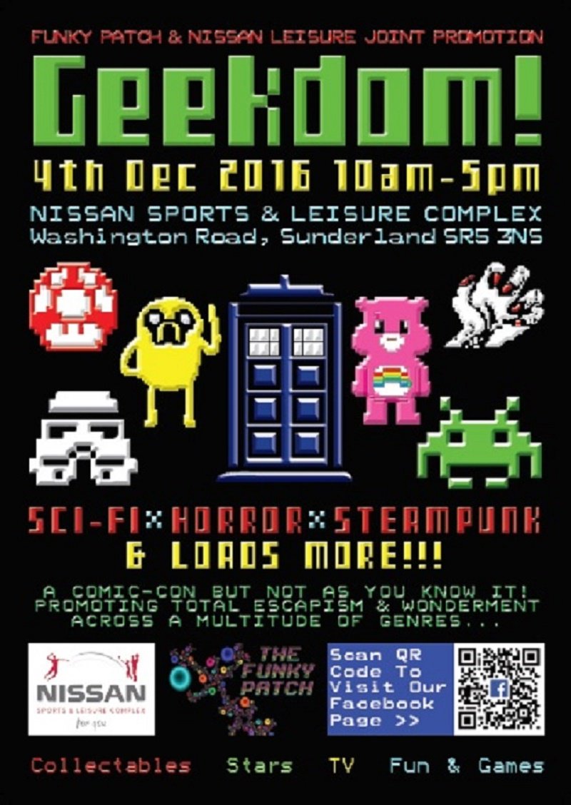 NissanLeisure's tweet image. Guess who's visiting the north east for @geekdomevents on December 4th?? Check out Page 19! neonlinemagazine.com/2016/08/02/the…