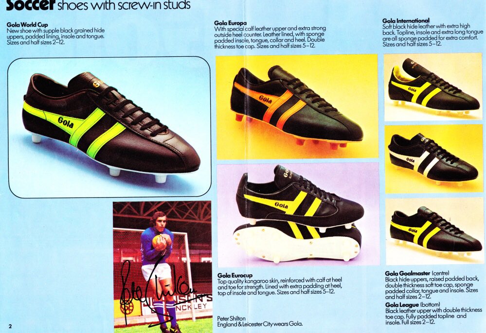 1970's gola football boots