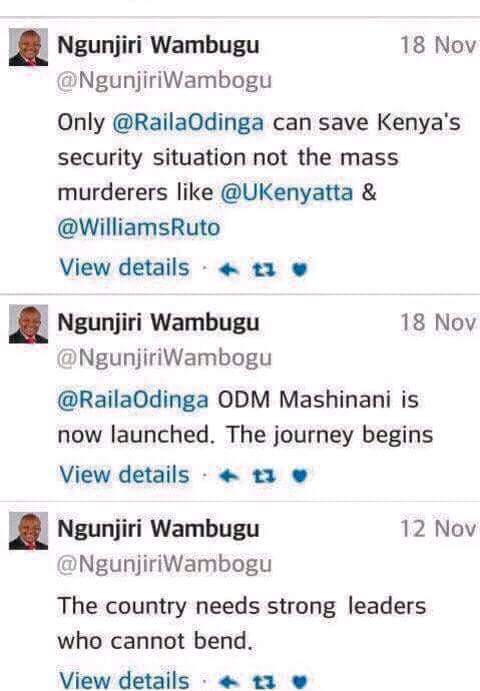 McCinde's tweet image. Lest we forget. @ngunjiriwambugu @RailaOdinga @WetangulaMoses @KBonimtetezi @skmusyoka @Disembe @RobertAlai