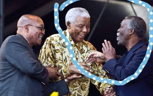 riazbapoo's tweet photo. Nelson Mandela could sense corruption. He was always closer to #Mbeki than to JZ

#ThaboMbeki https://t.co/L3E8ku2nQZ