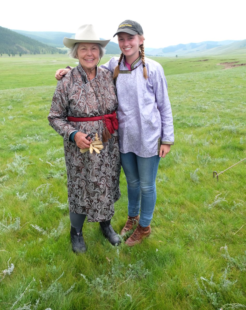 Emilyyshepard's tweet photo. Part1 of my incredible Mongolian horse trek through the vast steppes #ngamongolia #ngadventures https://t.co/sZ5O5sOMaX