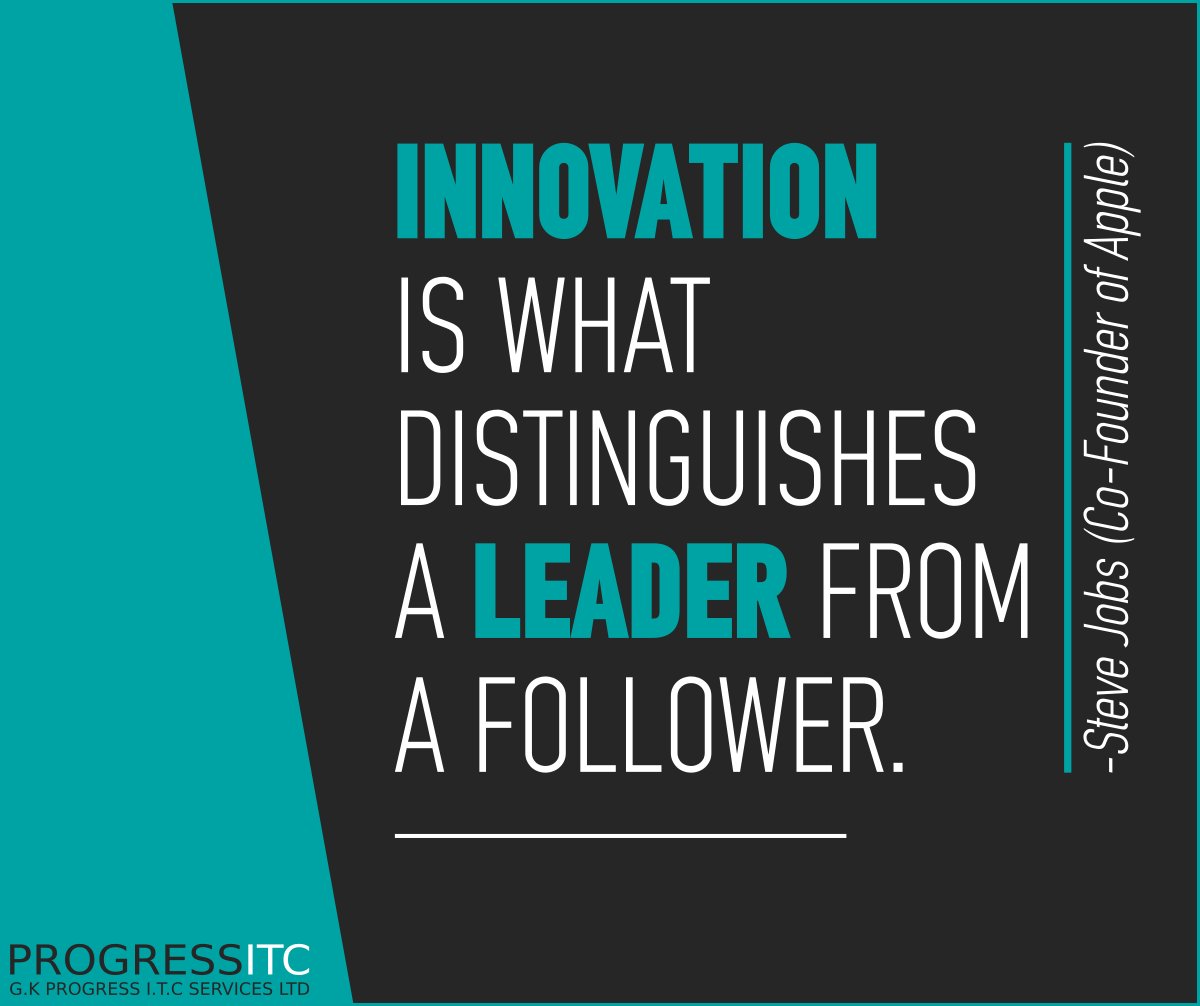 gkprogressitc's tweet image. Innovative #website #development by GK Progress ITC Services Ltd

Be the Leader of the game, not the Follower!