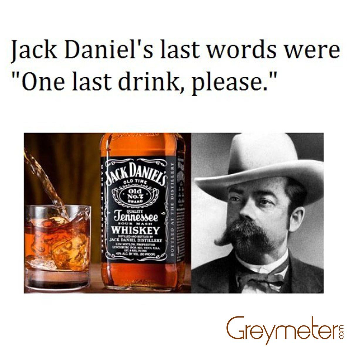 GreymeterGlobal's tweet image. #sir #jackdaniels #didyouknow #greymeter