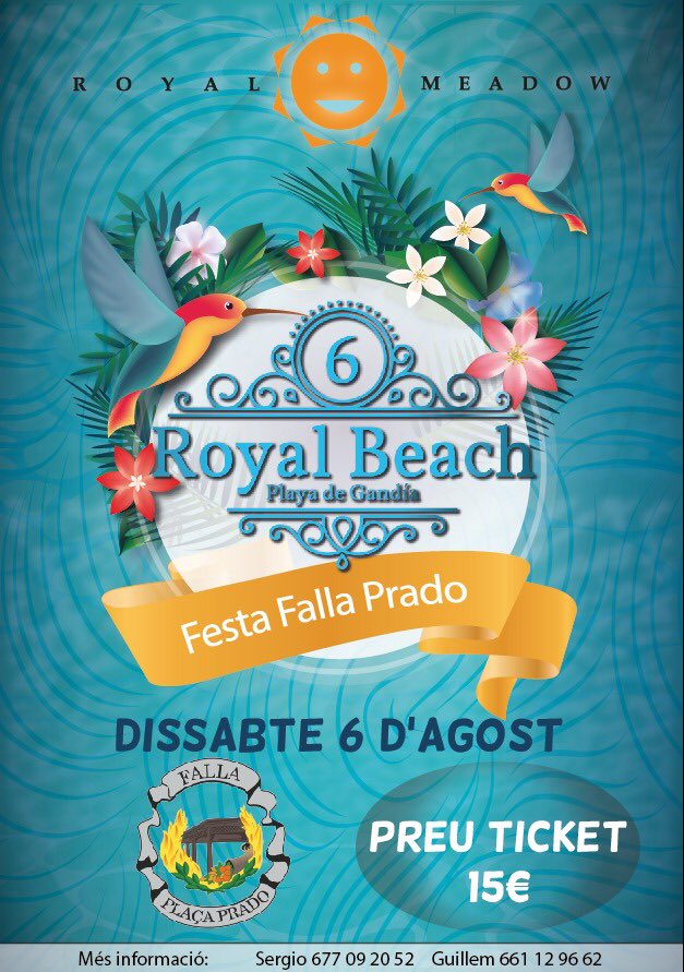 No t'ho perdes! T'esperem!